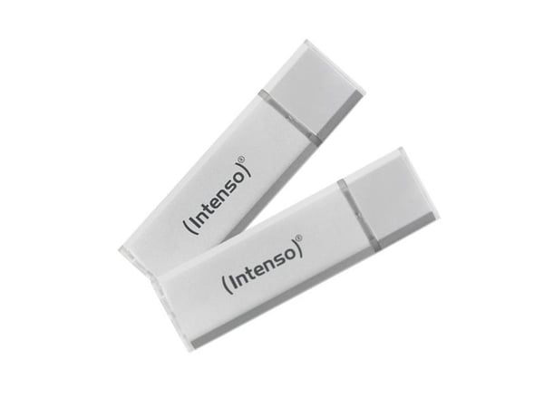 Intenso Ultra Line 2 x 32GB, 32 GB, USB Type-A, 3.2 Gen 1 (3.1 Gen 1), 70 MB/s, Med lokk, Sølv