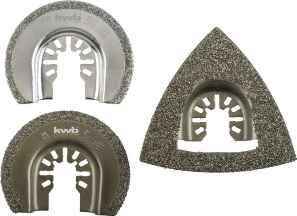 kwb 708600, Teräpakkaus, Betoni, Kivi, Puu, Karbidi, 3 kpl, Kupla