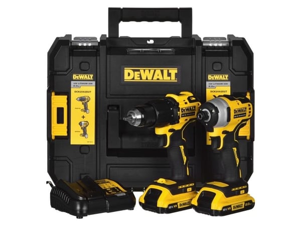 DEWALT COMBO 18V 2x2.0Ah DCD709 UBREAKER + DCF809 TORCHER DCK2062D2T DCK2062D2T