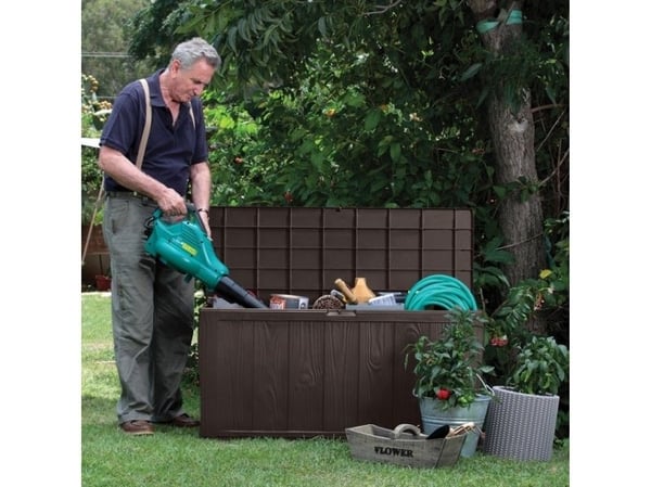 KETER HAGE OG BALKONGKASSE SHERWOOD 270 L BRUNN