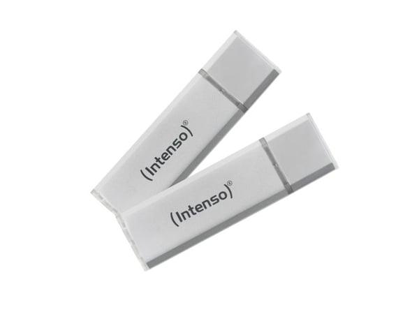 Intenso Ultra Line 2 x 32GB, 32 GB, USB Type-A, 3.2 Gen 1 (3.1 Gen 1), 70 MB/s, Med lokk, Sølv