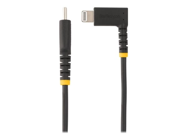 StarTech.com 3ft (1m) Kestävä USB-C Lightning-kaapeli - Oikea-kulmainen Heavy Duty Aramid-kuitu USB Type-C Lightning lataus-/synkronointijohto - Ap...