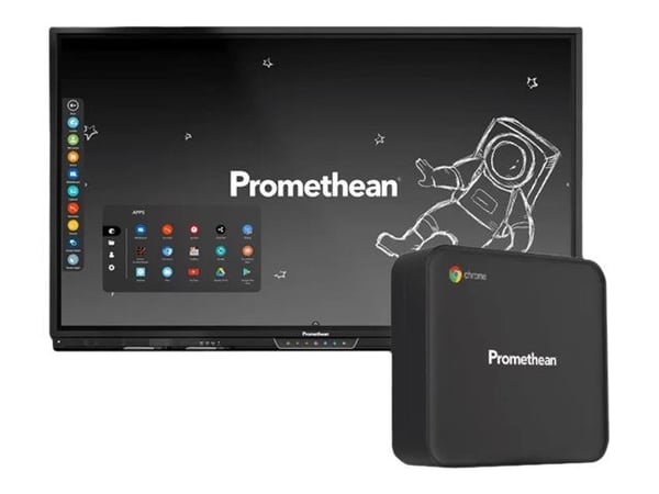 Promethean - Mini-PC 1 x Celeron 3867U - RAM 4 GB - SSD 128 GB - HD Graphics 610 - Gigabit Ethernet - Chrome OS - monitor: ingen