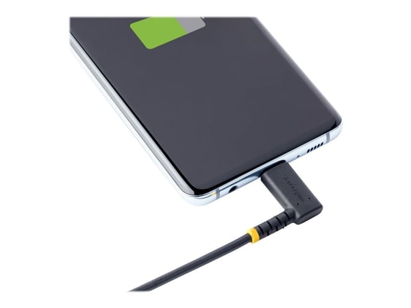 StarTech.com 3ft (1m) Kestävä USB-C Lightning-kaapeli - Oikea-kulmainen Heavy Duty Aramid-kuitu USB Type-C Lightning lataus-/synkronointijohto - Ap...