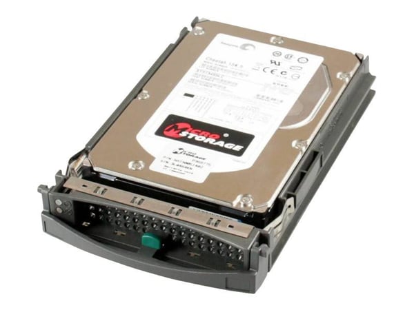 CoreParts - Harddisk - 600 GB - hot-swap - 3.5" - SAS - 15000 rpm - for Fujitsu PRIMERGY RX100 S5, RX100 S6, RX300 S6, TX150 S6, TX150 S7, TX200 S6...
