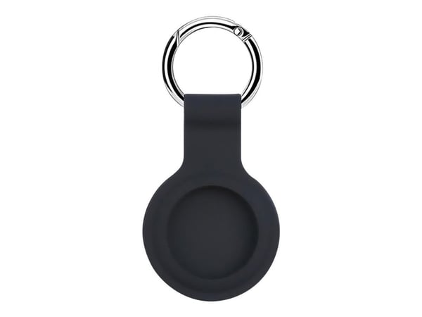 Celly AIRCASETAGBK, Kotelo, Musta, Silikoni, Naarmuuntumisenkestävä, AirTag, 1 kpl