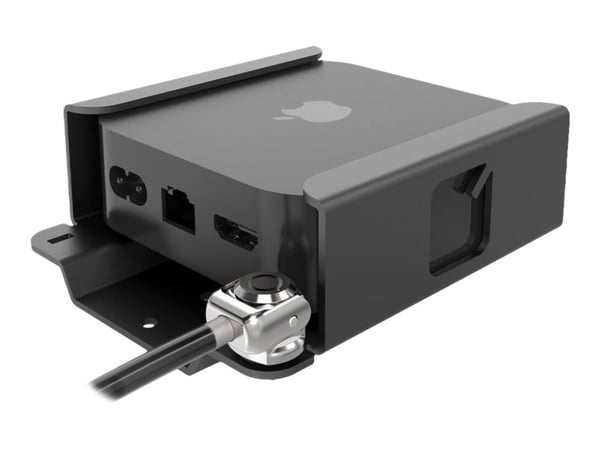 Compulocks Apple TV Security Mount (4K 3rd Gen) (2022) - Monteringssett (sikkerhetsbrakett, låsehodeenhet) - Ventilert - for medieboks - låsbar - h...