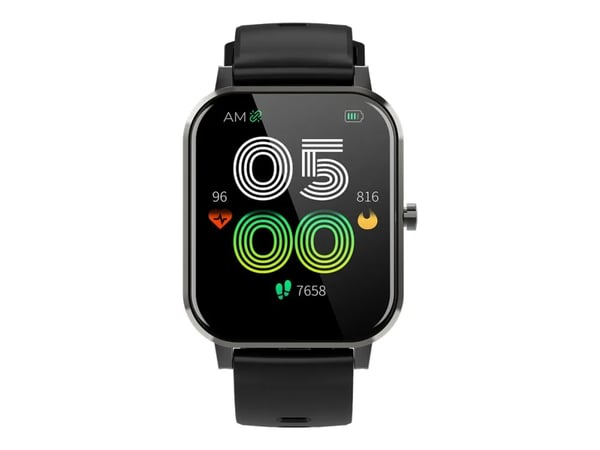 DENVER SW-181 - Smartklokke med bånd - svart - display 1.7" - Bluetooth