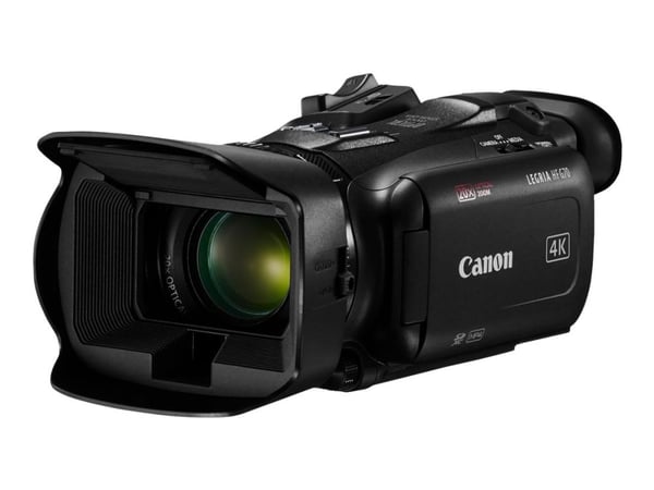 Canon LEGRIA HF G70 - Videoopptaker - 4K / 25 fps - 21.14 MP - 20optisk x-zoom - flashkort
