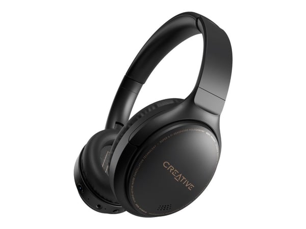 Zen Hybrid Wireless Over-ear Headphones ANC, Black