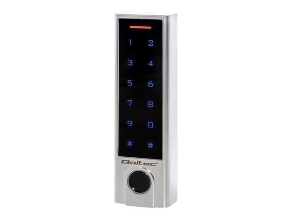 Qoltec TITAN - Dørlås - kombinasjoner, nøkkellomme, nøkkelkort, biometrisk - berøringstastegruppe