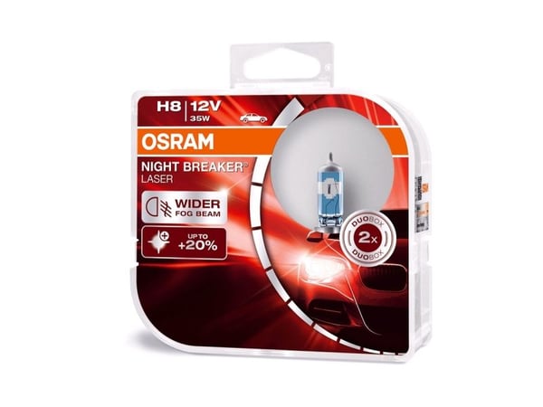 Osram Night Breaker Laser - H8 billampor
