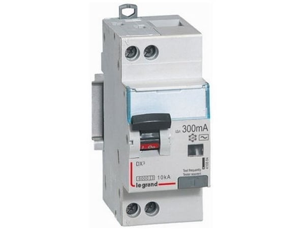 Yhdistelmäkytkin DX3 Automatsikr/HPFI C 10A 30mA 1P+N 6/6kA tyyppi A