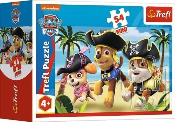 Trefl-pussel 54 Mini Badz som Hundpatrullen 4 TREFL