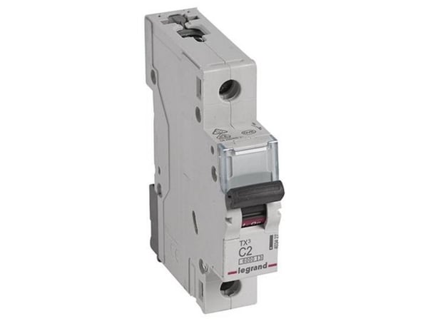 Automaattirengas TX3 C 2A 1P, 1M, 6/6kA