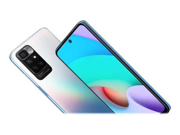 Xiaomi Redmi 10 2022 - 4G älypuhelin - dual-SIM - RAM 4 GB / Intern hukommelse 128 GB - microSD-korttipaikka - 6,5" - 2400 x 1080 pikseliä (90 Hz) ...