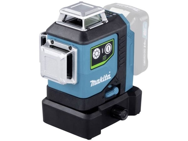 Makita SK700GD ristilaseri, 35 m, 3x360°, vihreä