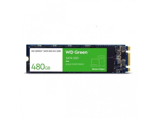 WD Green SSD WDS480G2G0B - SSD - 480 GB - intern - M.2 2280 - SATA 6Gb/s