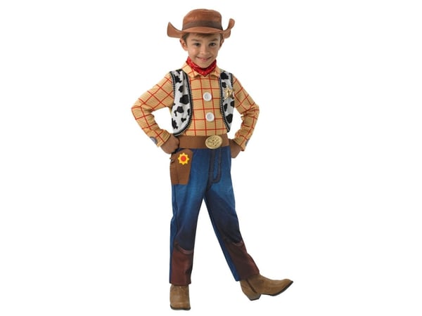 Disney Toy Story Woody Deluxe Kostume (Str. 116/M)