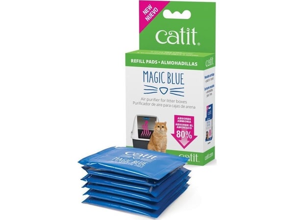 Catit Magic Blue luftreningspatroner, 6 st/op.