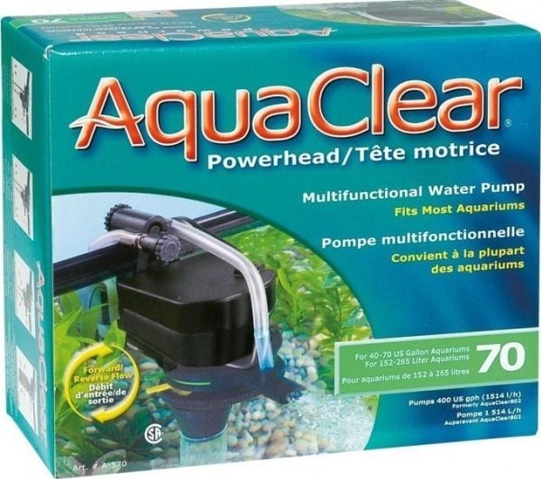AquaClear ilmastusturbiini PowerheaD 70, 21W AquaClear ilmastusturbiini PowerheaD 70, 21W