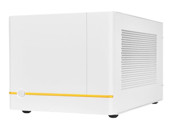SilverStone SUGO SG14W - Kube - Mini-DTX - ingen strømforsyning (ATX / PS/2) - svart - USB/lyd