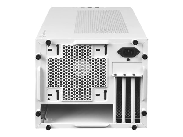 SilverStone SUGO SG14W - Cube - Mini-DTX - ingen strömförsörjning (ATX / PS/2) - svart - USB/ljud