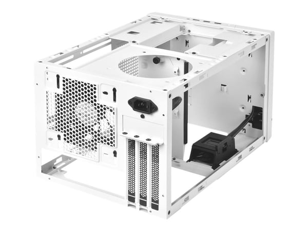 Silverstone SUGO 14, Kuutio, PC, Valkoinen, Mini-DTX, Mini-ITX, Muovi, Terästä, 24 cm