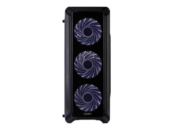 Zalman i3 Edge - Mid tower - ATX - genomskinlig sidopanel (akryl) - ingen strömförsörjning (ATX) - USB/ljud