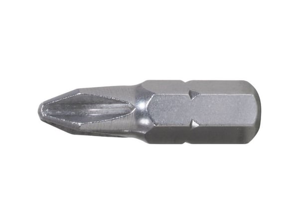 KS Tools 910.2208, Phillips, Rostfritt stål, DIN 3126, ISO 1173 - C 6,3, 25 mm, 4 g, 25,4 / 4 mm (1 / 4")
