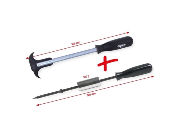 KS Tools 150.3610, Stål, 2 stykker, 880 g KS Tools 150.3610, Stål, 2 stykker, 880 g