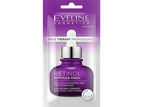 Eveline Eveline Face Therapy Professional Maska-ampułka Retinol 8ml