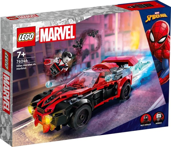 LEGO Super Heroes 76244 Miles Morales mod Morbius