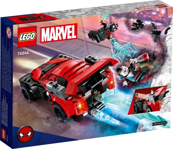 LEGO Super Heroes 76244 Miles Morales mod Morbius