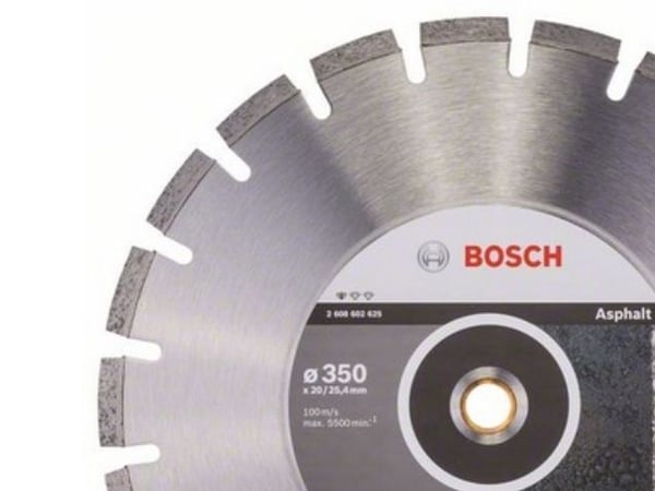 Bosch DIAMOND SHEAR 350X25,4MM PROF ASPHALT