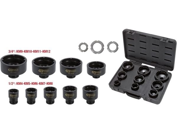 KS Tools 450.5020, Støpselsett, 9 hoder, 7,82 kg, B0091PDQW4