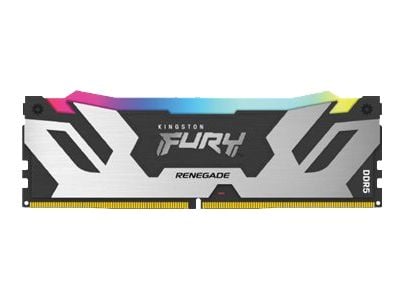 Kingston FURY Renegade RGB - DDR5 - modul - 16 GB - DIMM 288-pin - 6400 MT/s / PC5-51200 - CL32 - 1.1 V - ikke-bufret - on-die ECC