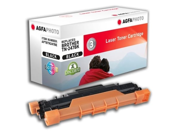 AgfaPhoto APTBTN247BE, 3000 sivua, Musta, 1 kpl