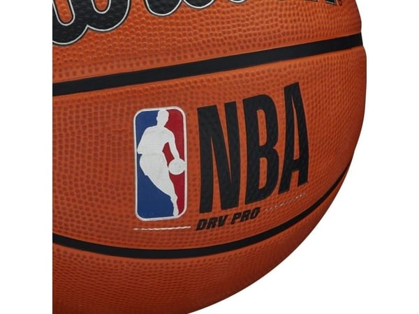 Wilson NBA DRV Pro, Musta, Ruskea, Valkoinen, Sisätila ja ulkotila, Kuvio, Unisex, 1 kpl