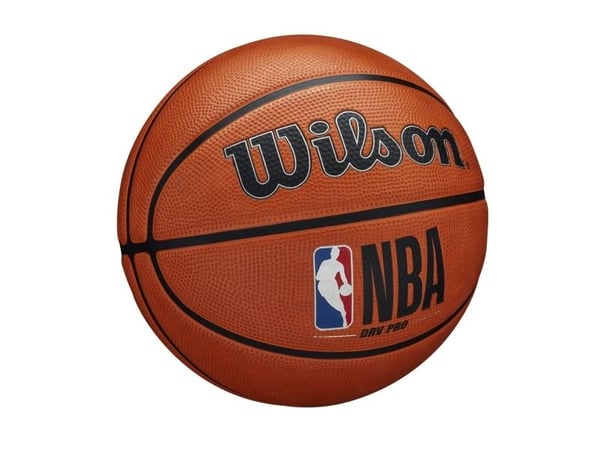 Wilson NBA DRV Pro, Musta, Ruskea, Valkoinen, Sisätila ja ulkotila, Kuvio, Unisex, 1 kpl