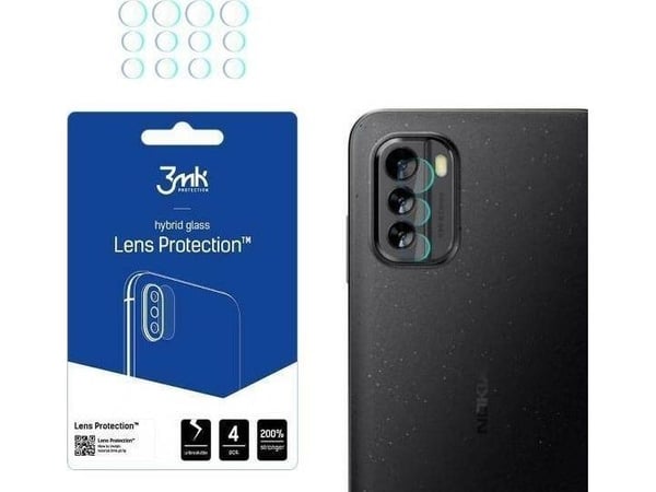 3MK Hybridglass for kameralinse 3MK Lens Protect Nokia G60 5G [4 PACK]