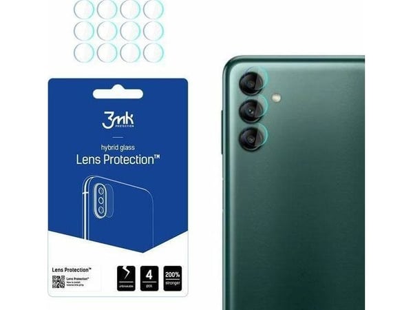 3MK hybridglass for kameralinse Lens Protect Samsung Galaxy A04s [4-pak]