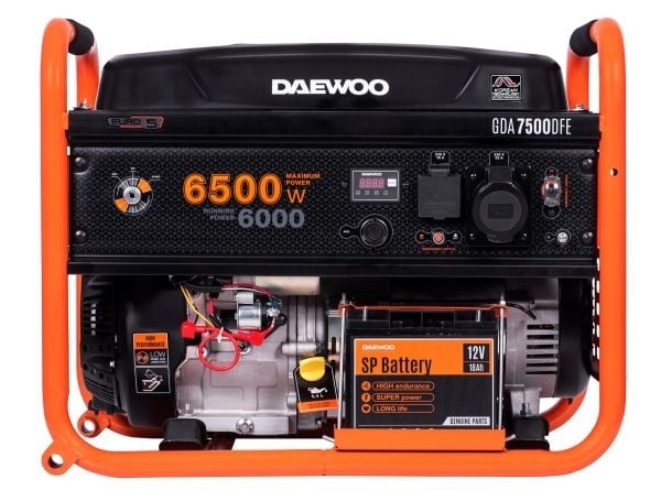 Generaattori 6,5kw 230V GDA7500DFE DAEWOO DAEWOO