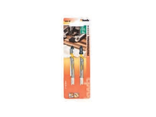 kwb 620920, Stikksagblad, Løvtre, Laminat, Plast, Tre, Bimetall, Grå, 1,4 mm, 8,3 cm