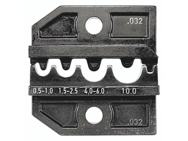 Rennsteig Werkzeuge Crimp-Einsatz 0,5 -10,0 mm für Crimp-Systemzange 624 032 3 0 Puristusliitos Eristämättömät kaapelikengät, Eristämättömät liitän...
