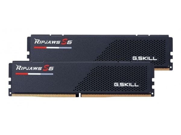 G.Skill Ripjaws S5 - DDR5 - sett - 32 GB: 2 x 16 GB - DIMM 288-pin lav profil - 6000 MT/s / PC5-48000 - CL36 - 1.35 V - ikke-bufret - ikke-ECC - ma...