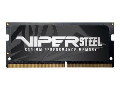 Patriot Viper Steel Series - DDR4 - modul - 8 GB - SO DIMM 260-pin - 3200 MHz / PC4-25600 - CL18 - 1.35 V - icke ECC