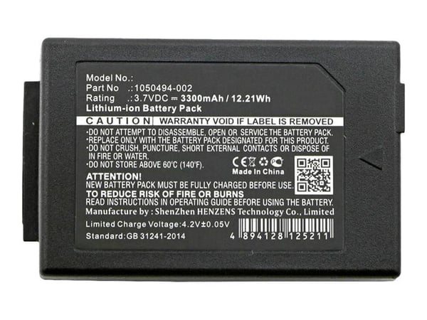 CoreParts MBXPOS-BA0217, Akku, Musta, 1 kpl