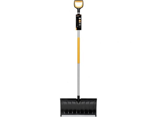 Fiskars 1057179, Snøskuffe, Metall, Sort, Oransje, Ergonomisk, 53 cm, 1,52 kg
