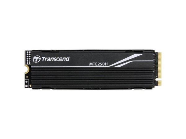 Transcend MTE250H - SSD - 2 TB - intern - M.2 2280 - PCIe 4.0 x4 (NVMe) - integrert kjøle